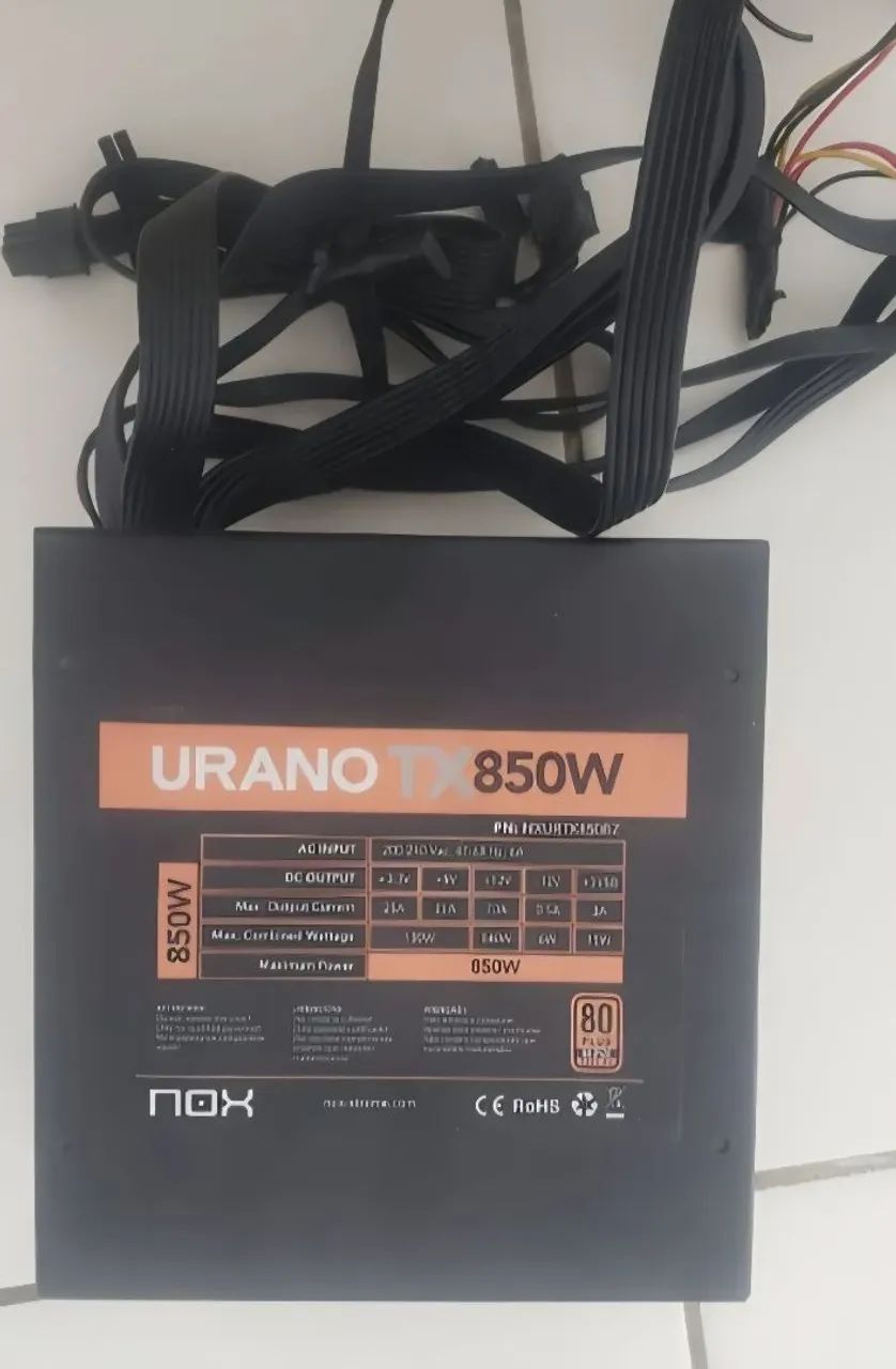Fonte atx 850w 220v - Foto 3