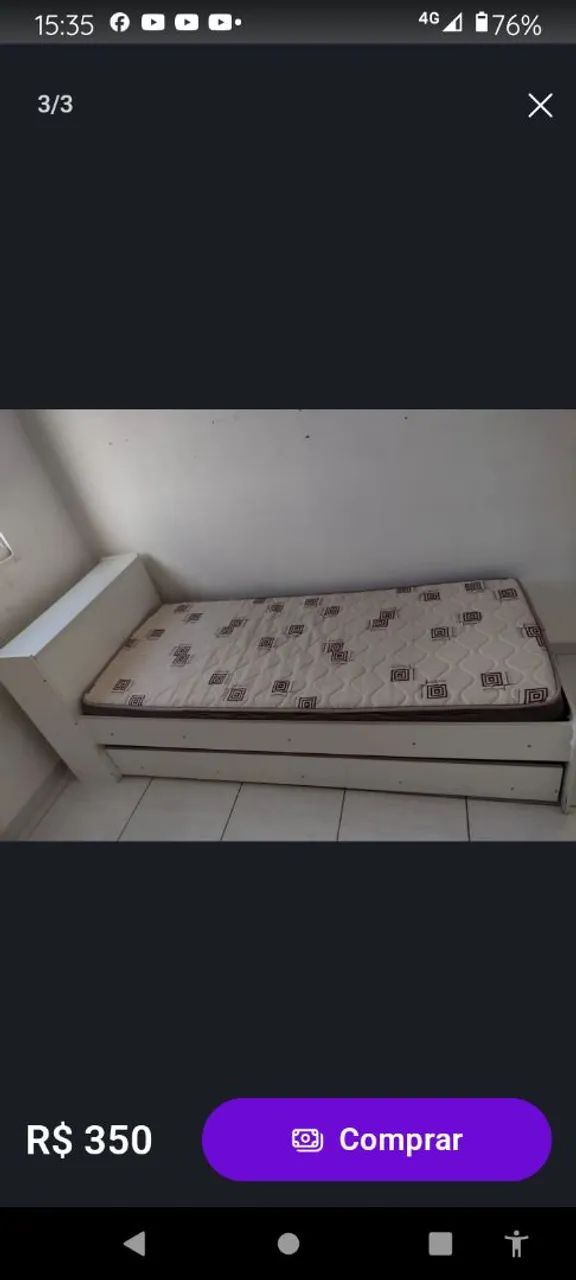 Cama infantil 2em1 - Foto 2
