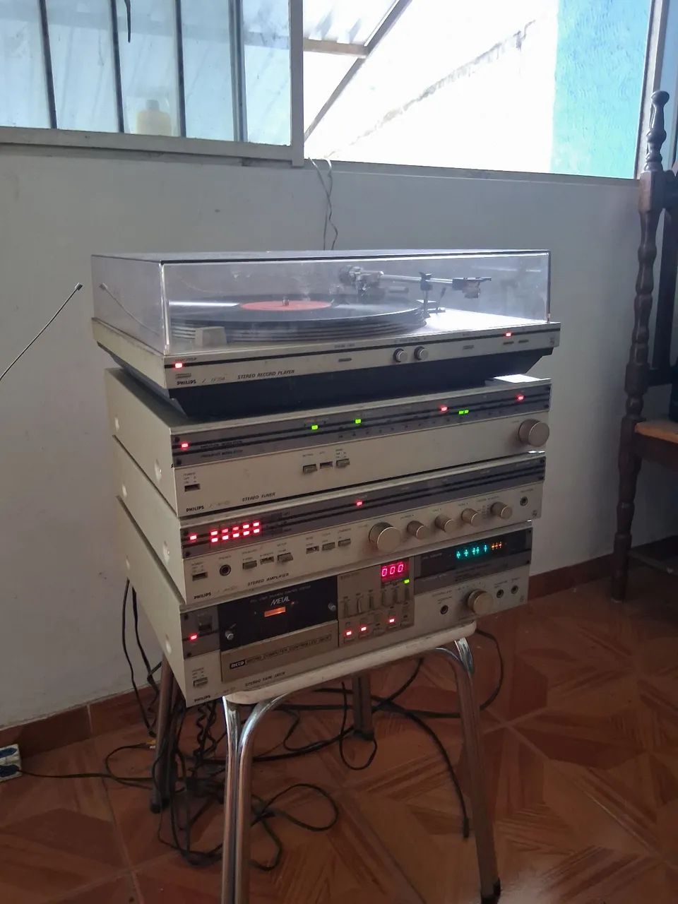 Som philips 3 em 1 