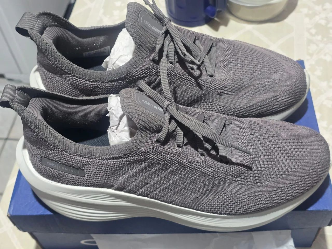 Tenis olympikus luminus n44 confortável  - Foto 3