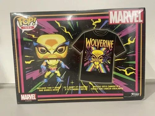 Funko Pop! Wolverine Black Light + Camisa Tam M - #802 - Foto 3