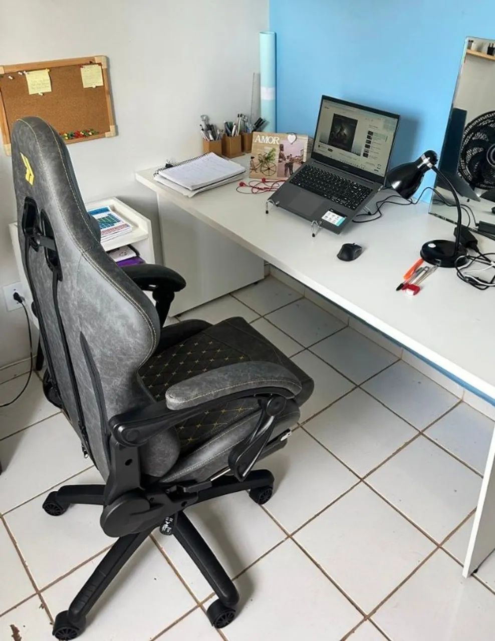 Cadeira Gamer KBM! - Foto 5