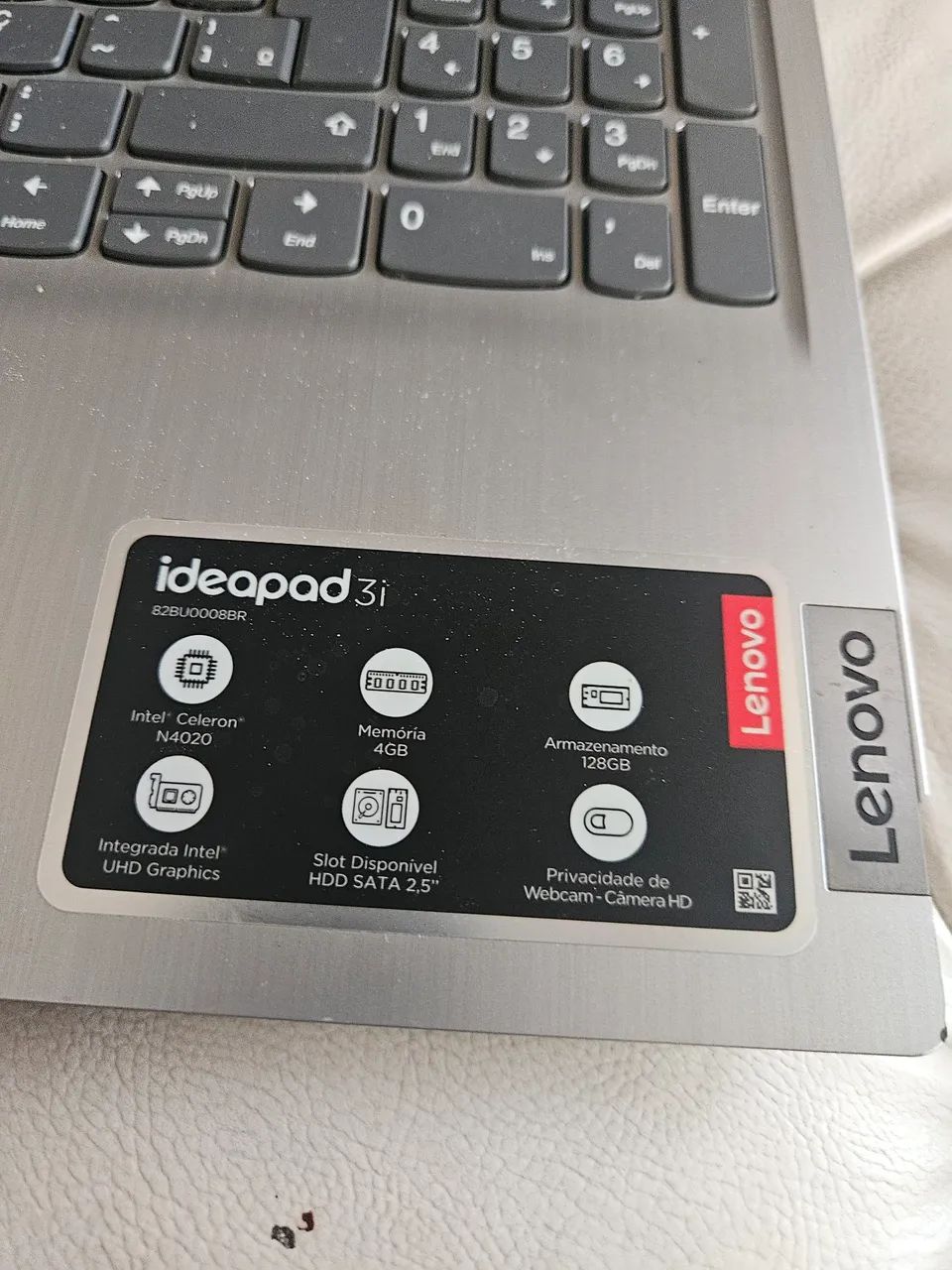 Vendo sucata notbook lenovo ideapad 3 15igl05 - Foto 3