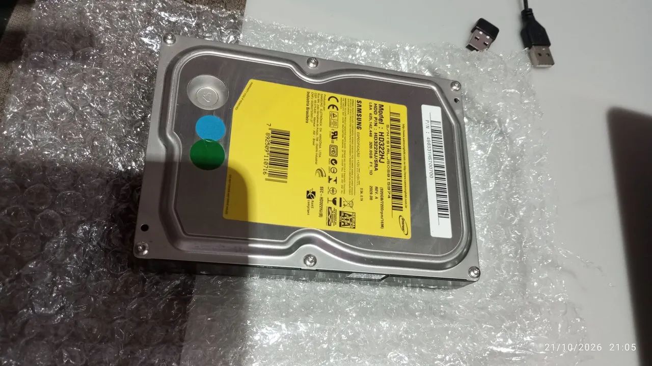 HD Samsung 320gb - Foto 2