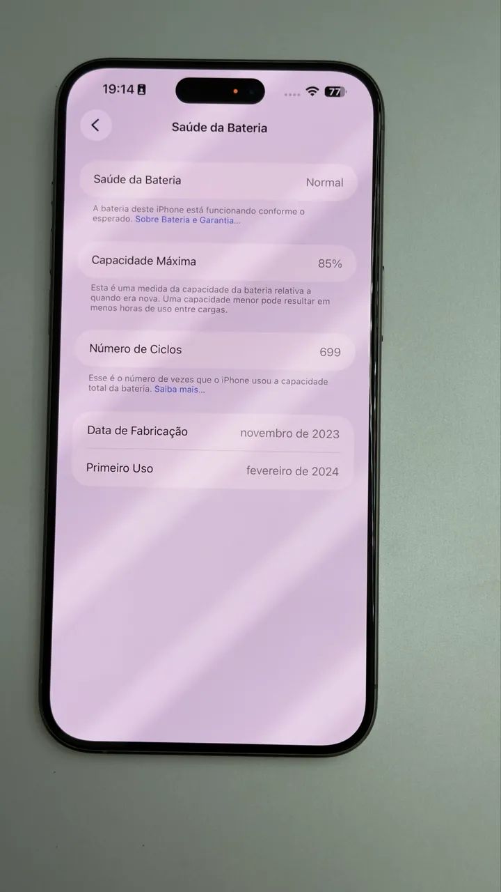 IPhone 15 Pro Max 256GB - Impecável | Único Dono - Foto 2