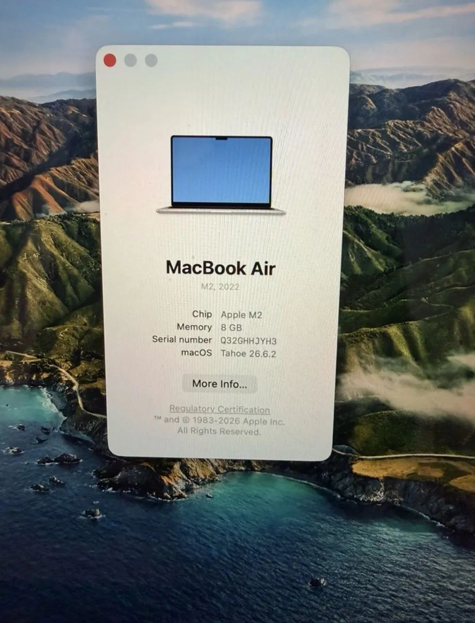 MacBook Air M2 512gb / 8gb RAM  - Foto 5