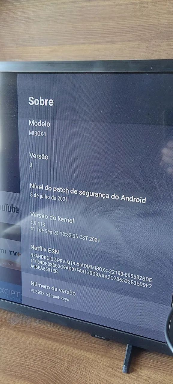 Xiaomi Mi Box S 4K 1ª Geração Completa Android TV