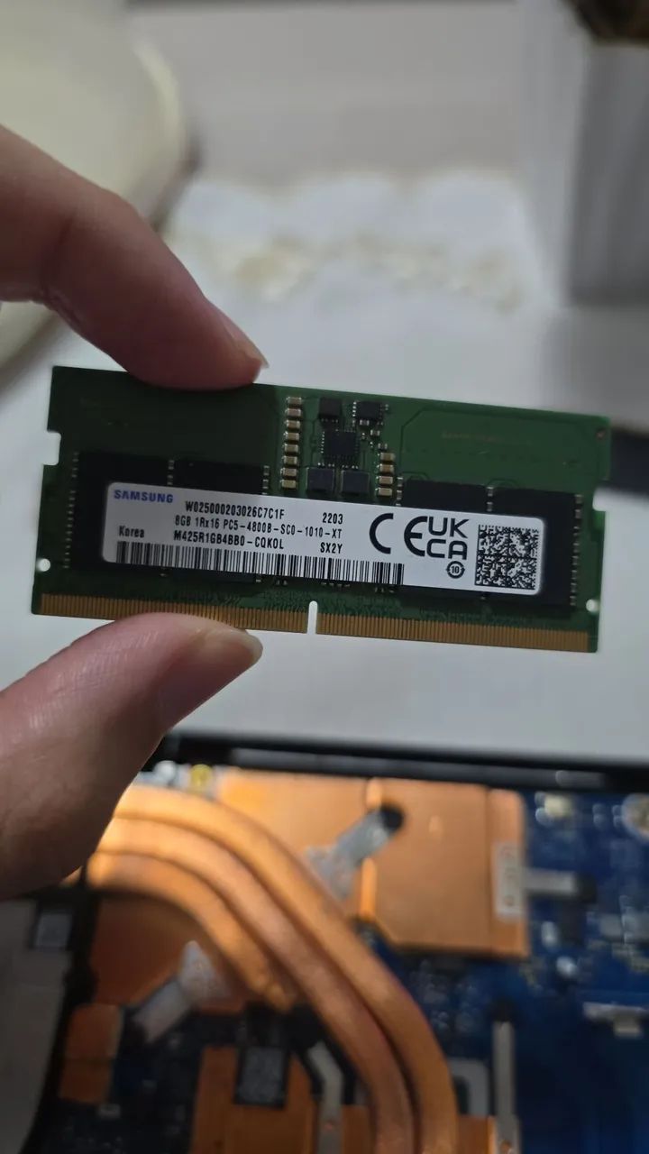 RAM DDR5 Notebook - Adata e Samsung - Foto 2