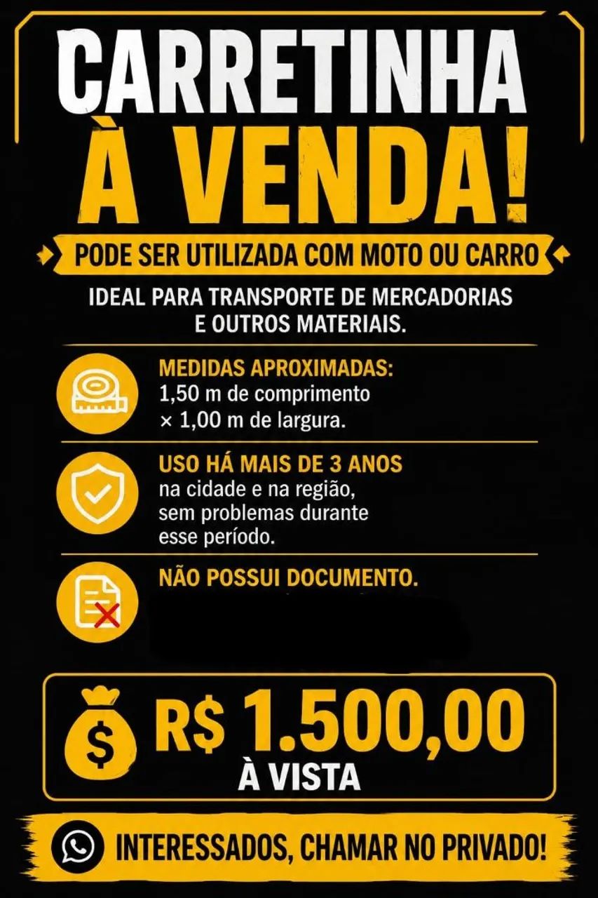 Carretinha  - Foto 2