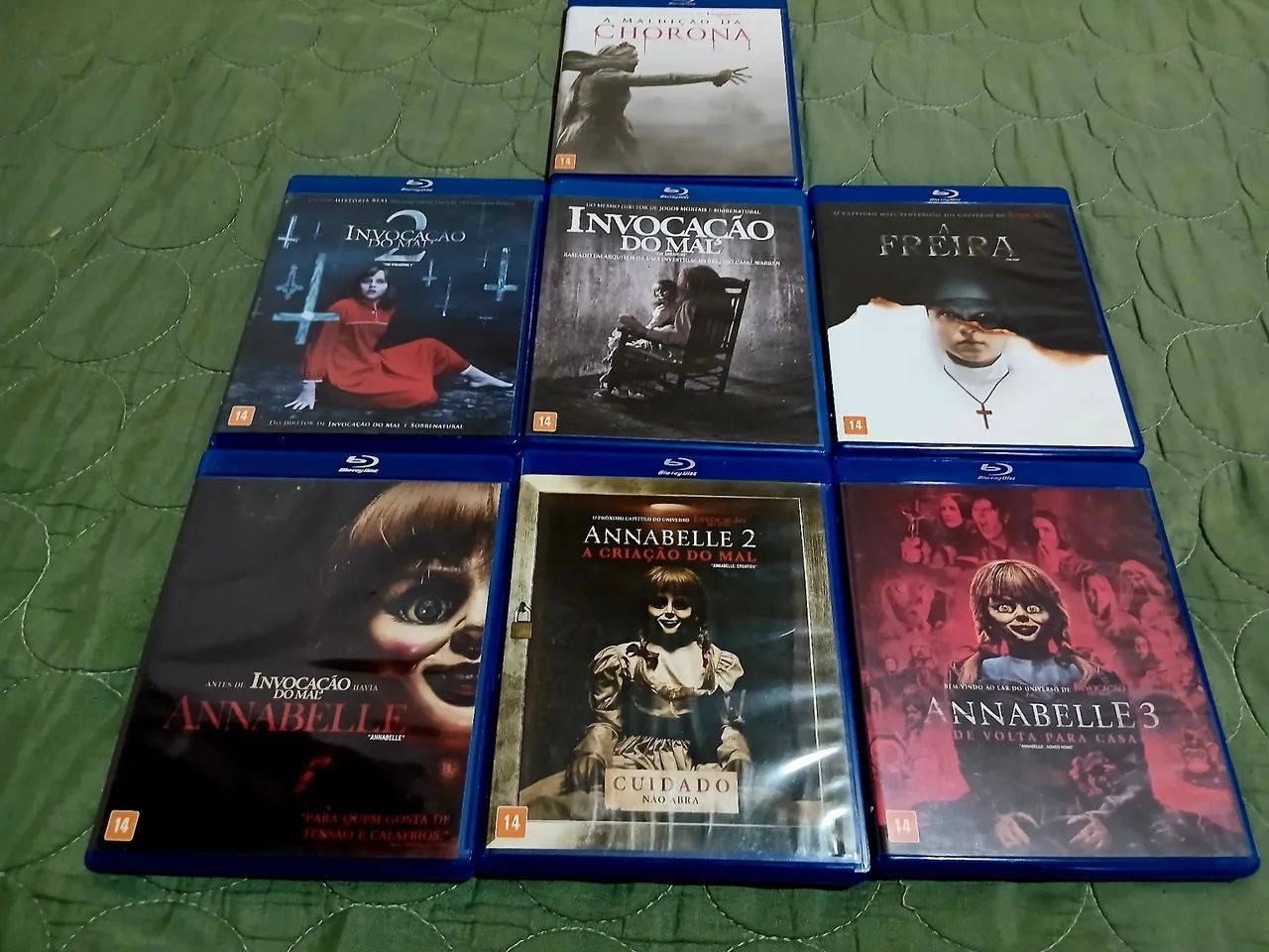 Coleção Bluray Invocação Do Mal