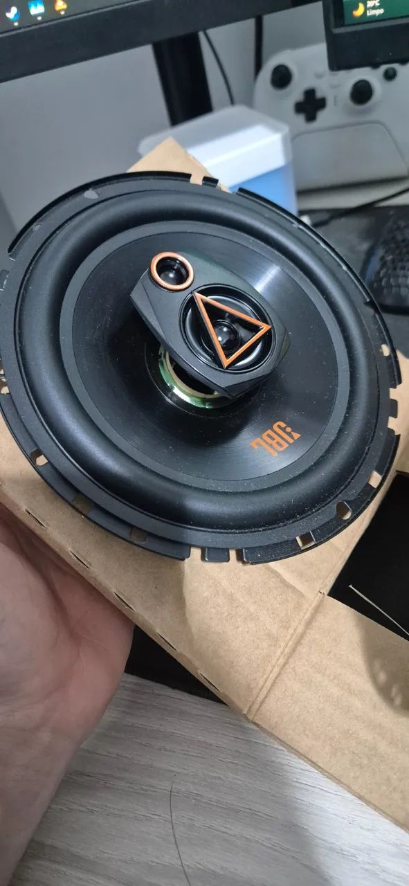 Par Alto Falante 6 Polegadas Jbl 80w Rms Multisystem Original Triaxial 6trms80 4 Ohms - Foto 2