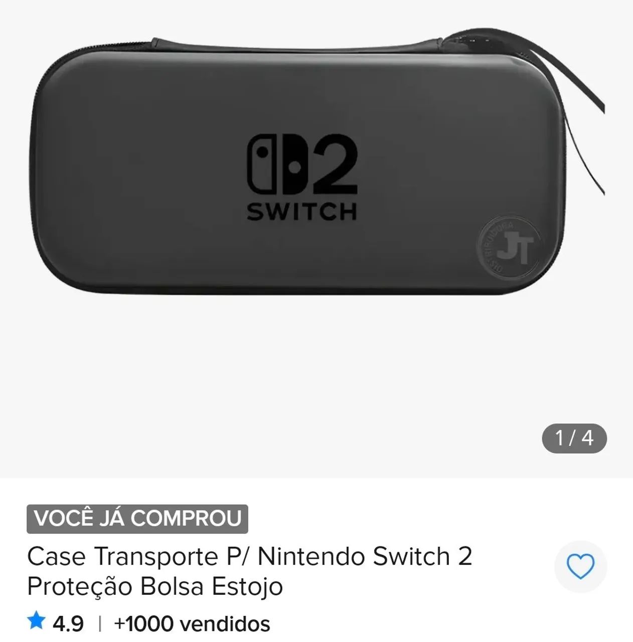 Nintendo Switch 2 + Acessórios (Sem Jogos)  - Foto 4