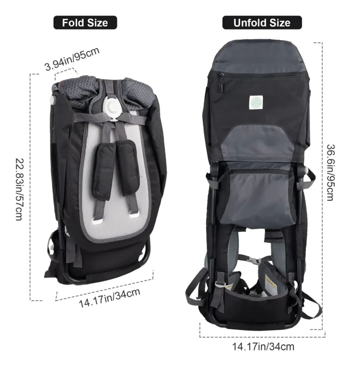 Mochila Porta bebê - Canguru  - Foto 3