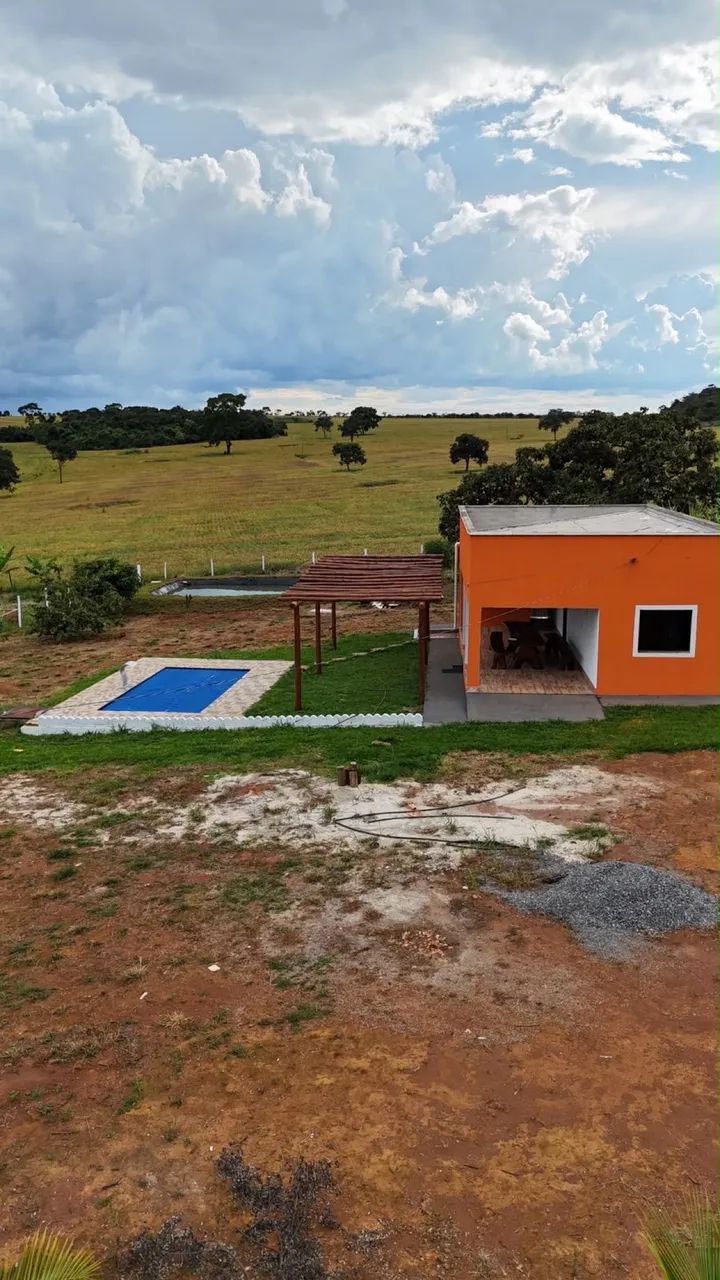 Chácara em Bonfinópolis com piscina e represa  - Foto 4