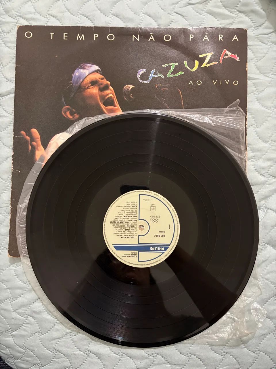 Vinil/LP Cazuza - O tempo não para - Foto 2