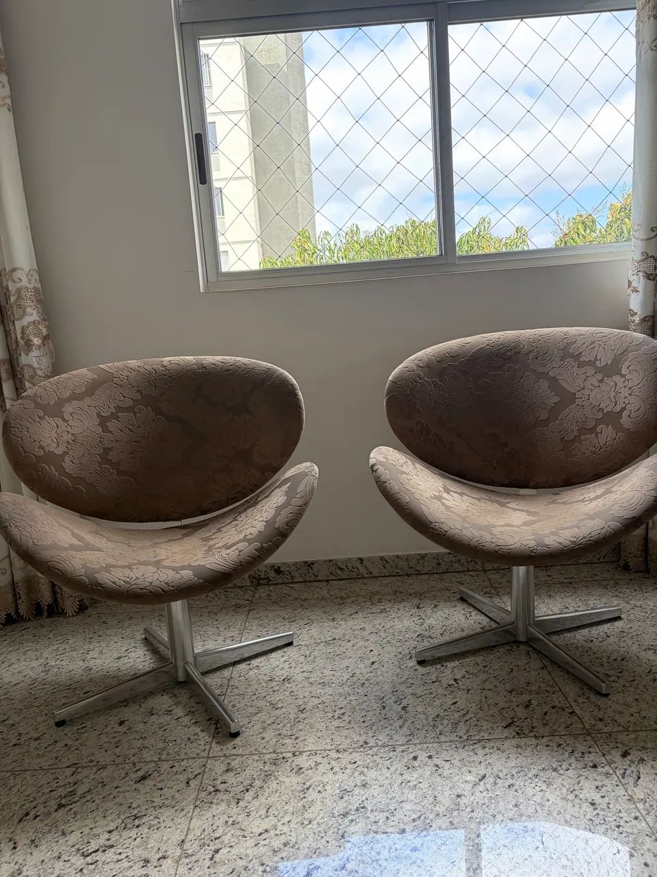 Cadeiras giratórias sala de estar  - Foto 3