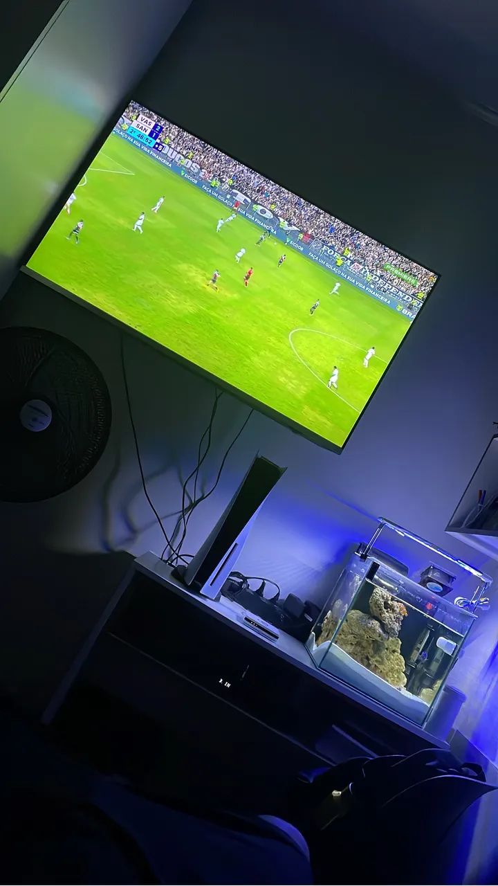 Aquário cubo água salgada  - Foto 5