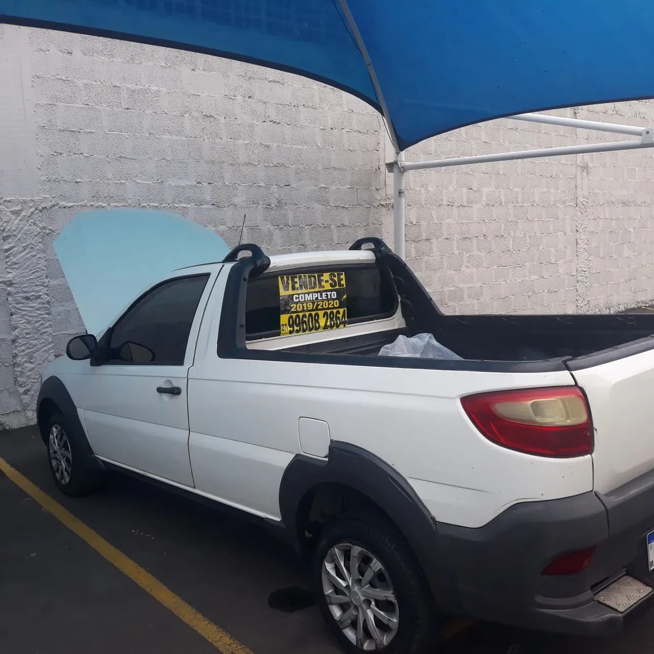 Fiat Strada Working Hard 1.4 Fire Flex 8V CS 2020 - Foto 2