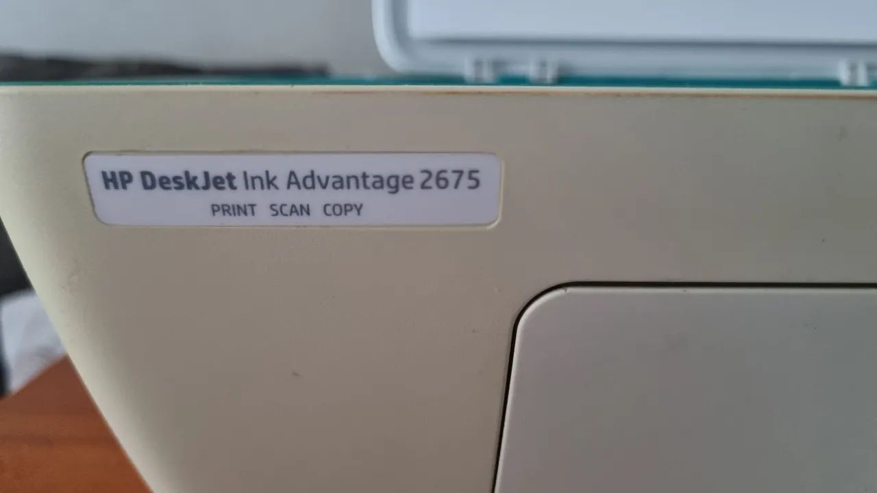 IMPRESSORA HP DESKJET ADVANTAGE 2675