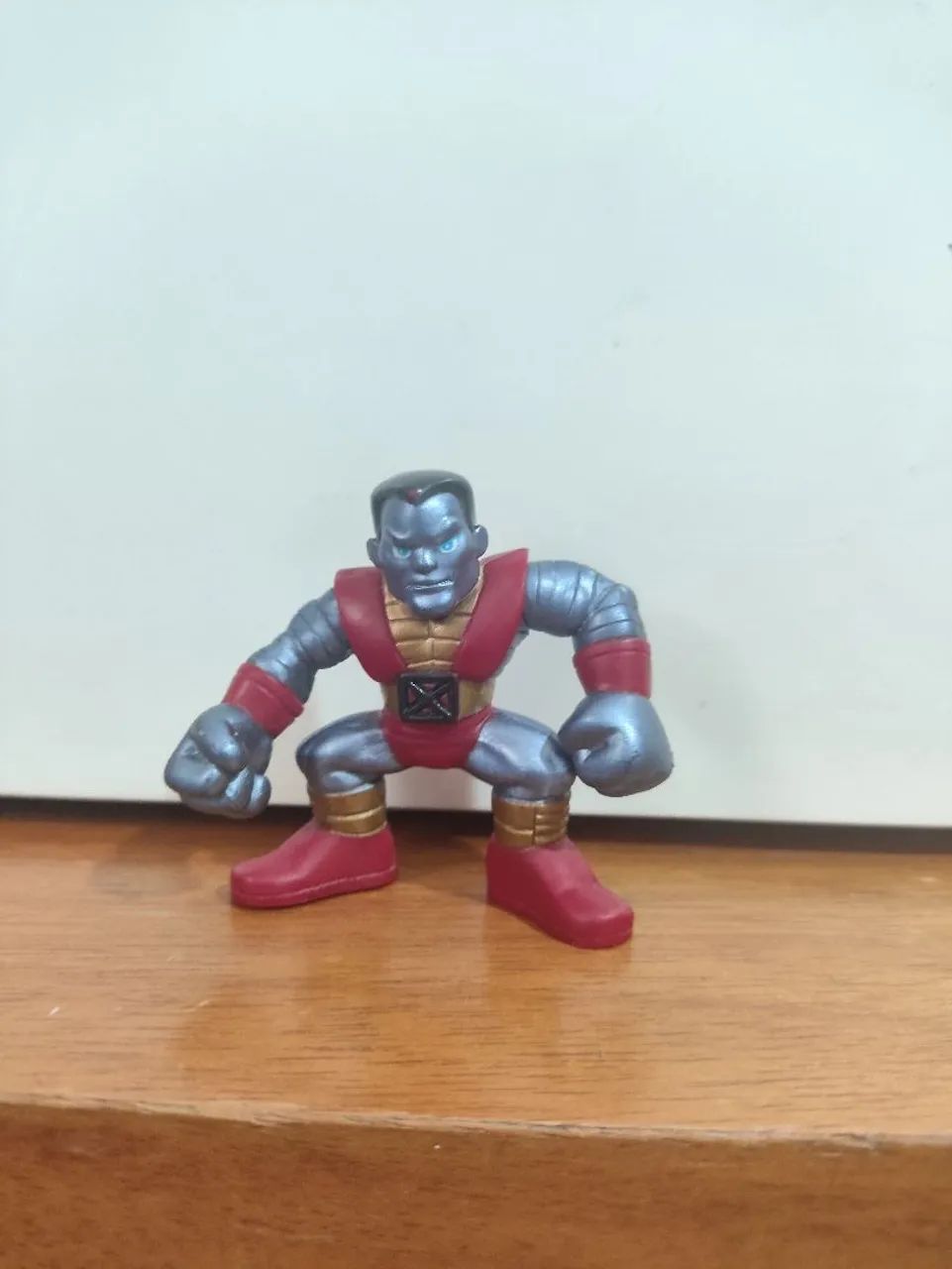 Miniatura antiga boneco colossus x-men super hero squad Hasbro original 