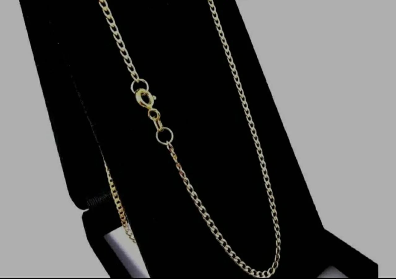 Corrente Cordão Banhado A Ouro 18K  - Foto 4