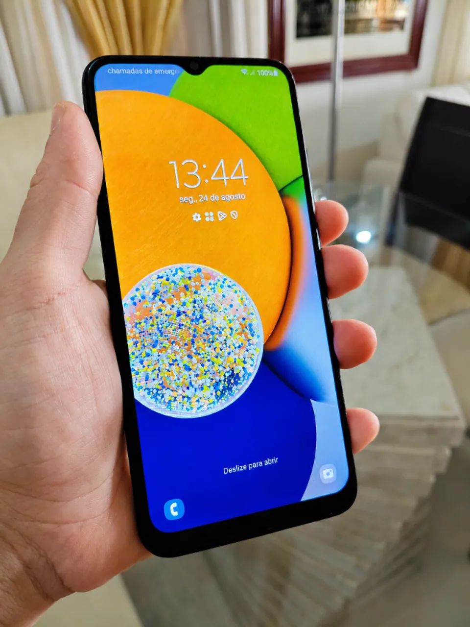 Celular Smartphone Samsung Galaxy A03 64gb 4gb Ram - Preto - Foto 2