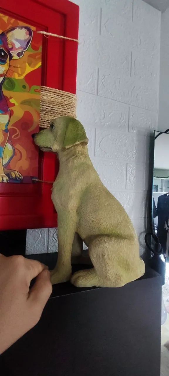 Estátua de cachorro - 30cm - Foto 3