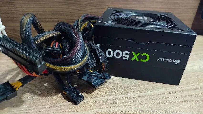 Fonte CV 500, 500w 80 plus 