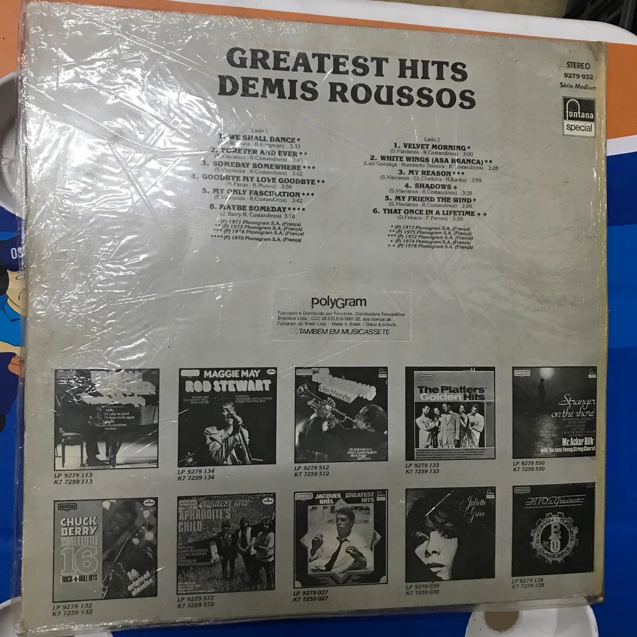 Lp greatest  hits  Demis Roussos - Foto 3