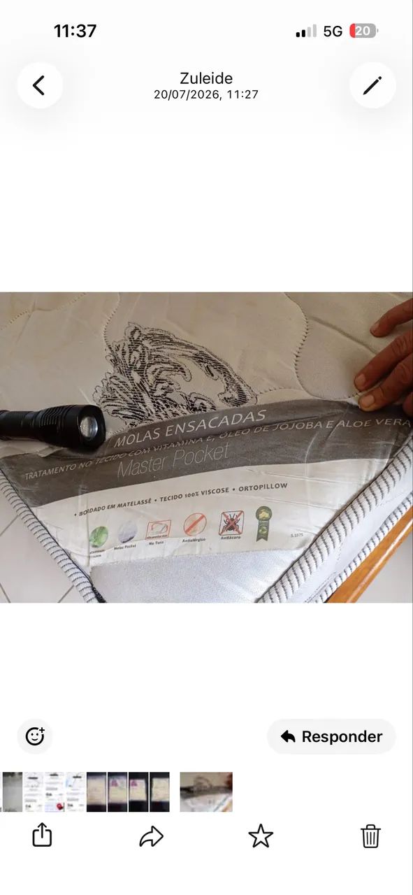 CAMA  DE CASAL  PADRÃO  COM COLCHAO  - Foto 4