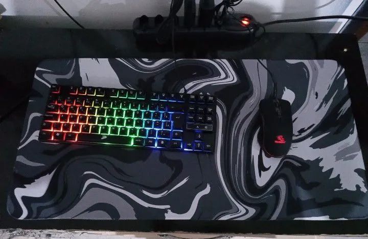 TECLADO E MOUSE GAMER NOVOS!
