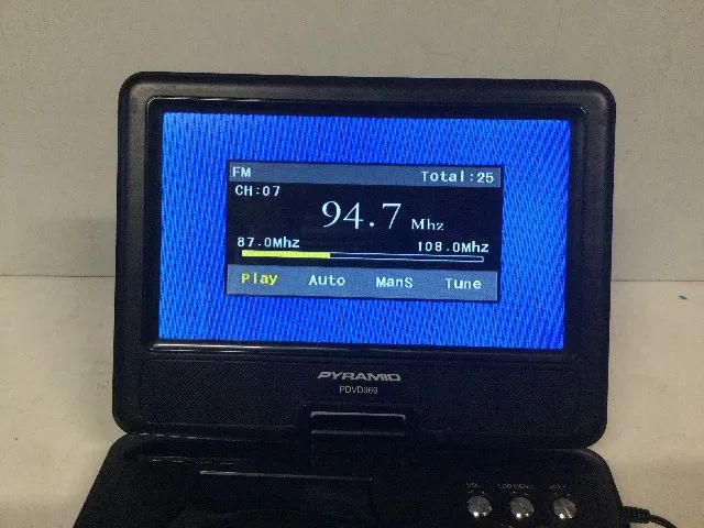 dvd portatil com tela 9 polegadas - Foto 2