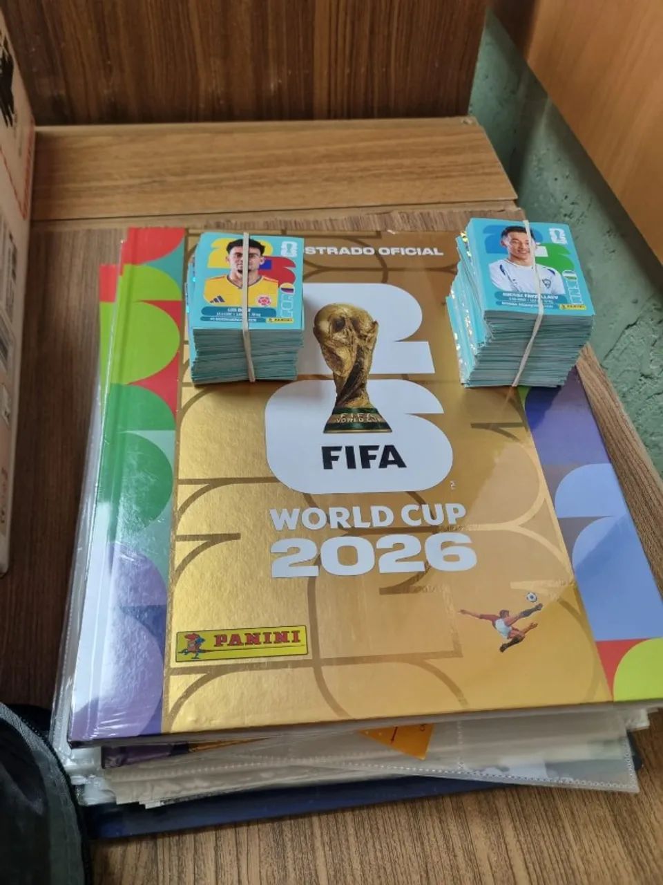 Álbum Copa 2026 Completo Capa Dura Gold