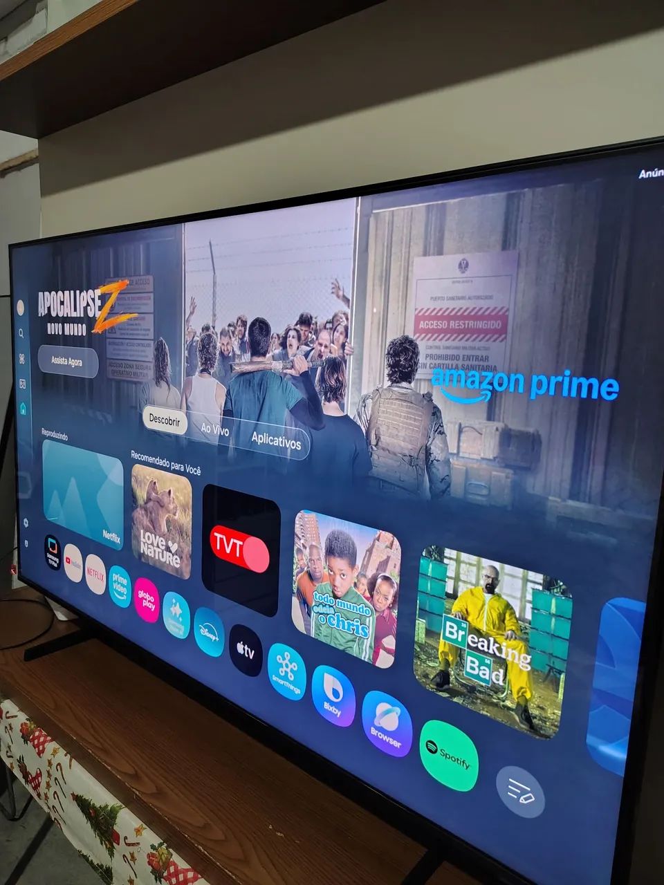 Tv Samsung smart 55 polegadas nova 
