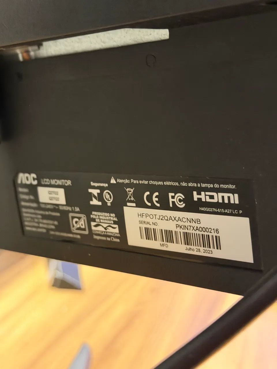 Monitor Gamer 27? 155hz - Foto 3