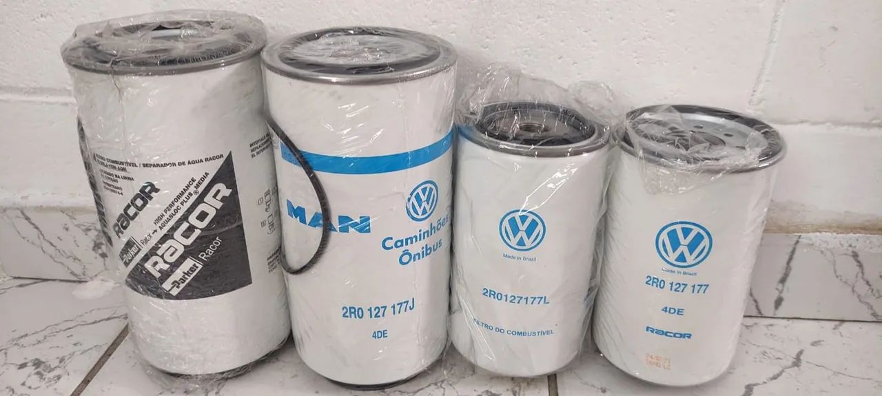 Filtro de óleo e combustível para caminhões (Lote), - Foto 5