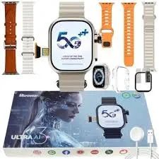 Smartwatch Ultra 3 Ai Chip 5g Câmera Wifi 16gb + 4 Pulseiras - Foto 5