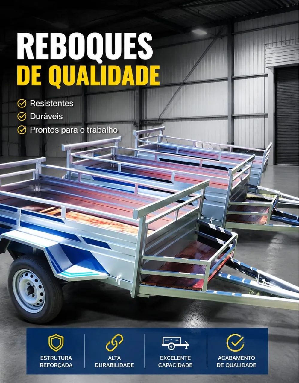 Carretinha para carro 