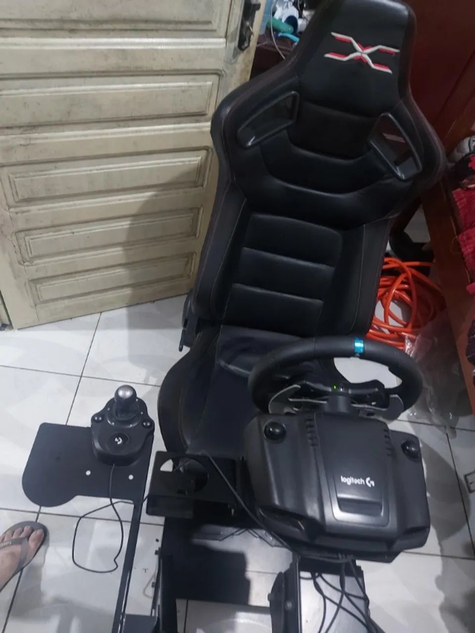 Cockpit Simulador Extreme Simracing XT Premium + volante g29 e cambio - Foto 2