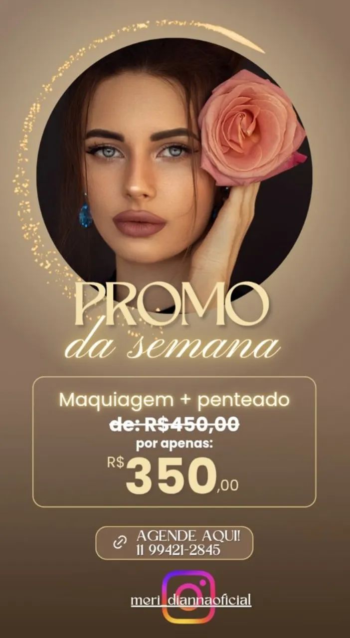 MAKE+ PENTEADO APENAS 350,00!!!!