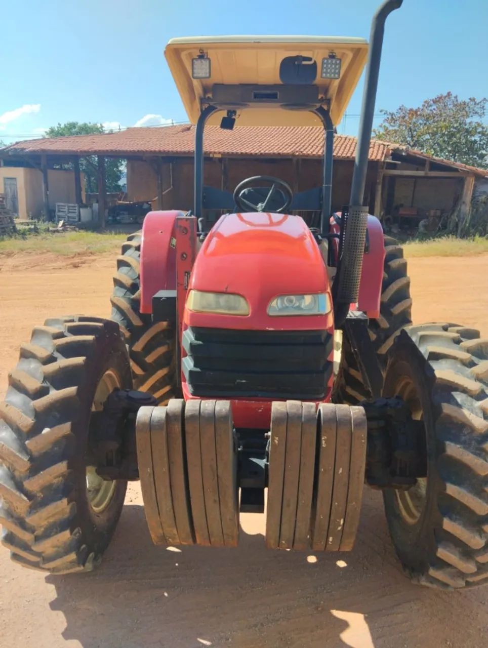 Trator Yanmar 1175.4 Traçado 75 cv turbo diesel com apenas 4500 hs único dono. - Foto 5