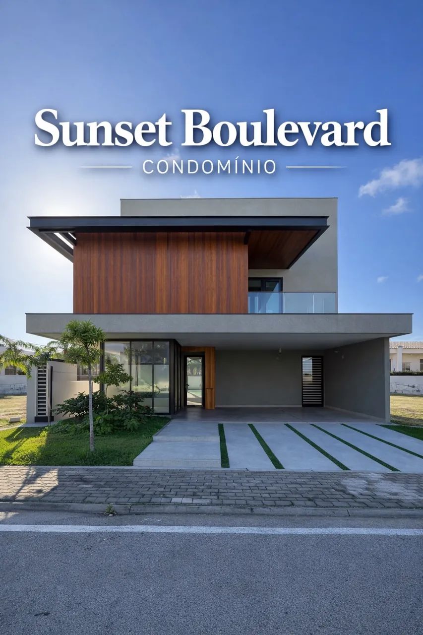Condomínio Sunset Boulevard - casa duplex 