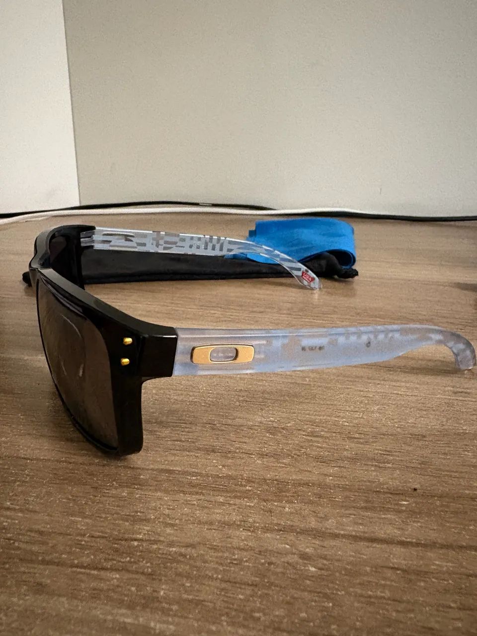 Óculos de Sol Oakley Black Polarized - Foto 2