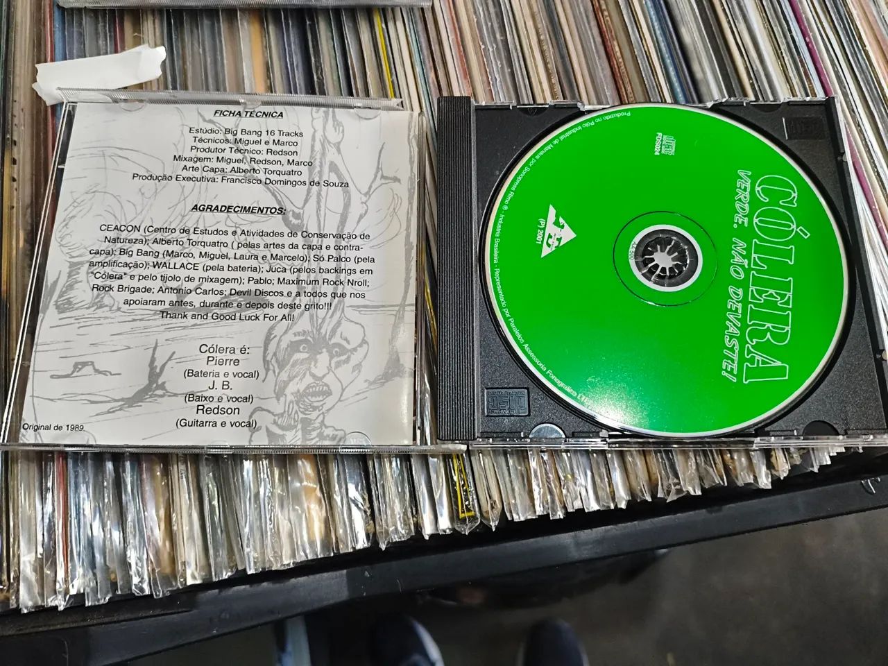 CD Cólera - Verde, Não Devaste! - Foto 3