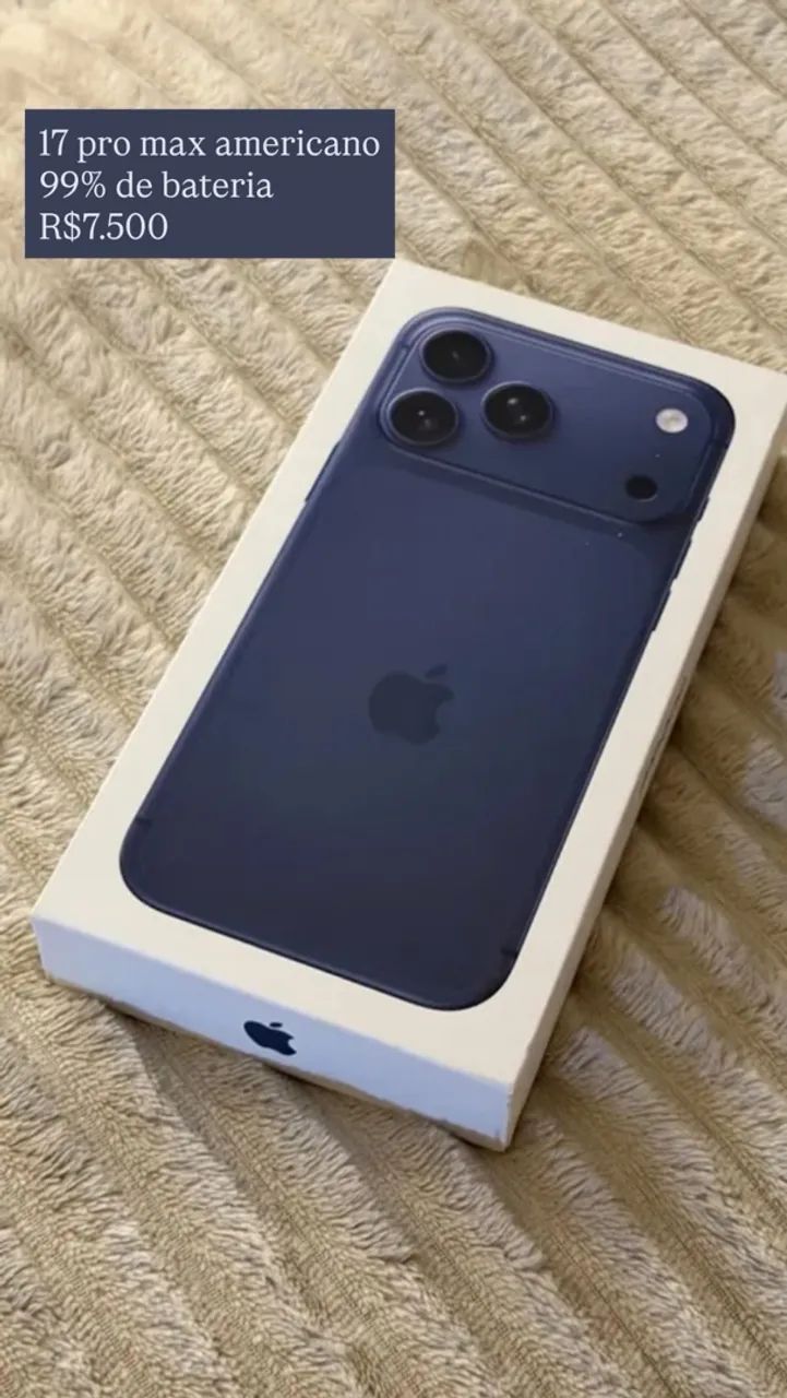 iPhone 17 pro Max, 256, 99%, na garantia - Foto 2
