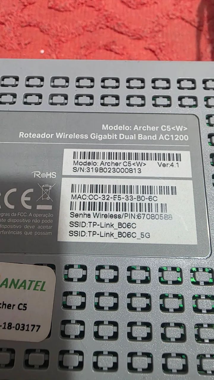 Roteador Tplink c5 Archer + fonte - Foto 2
