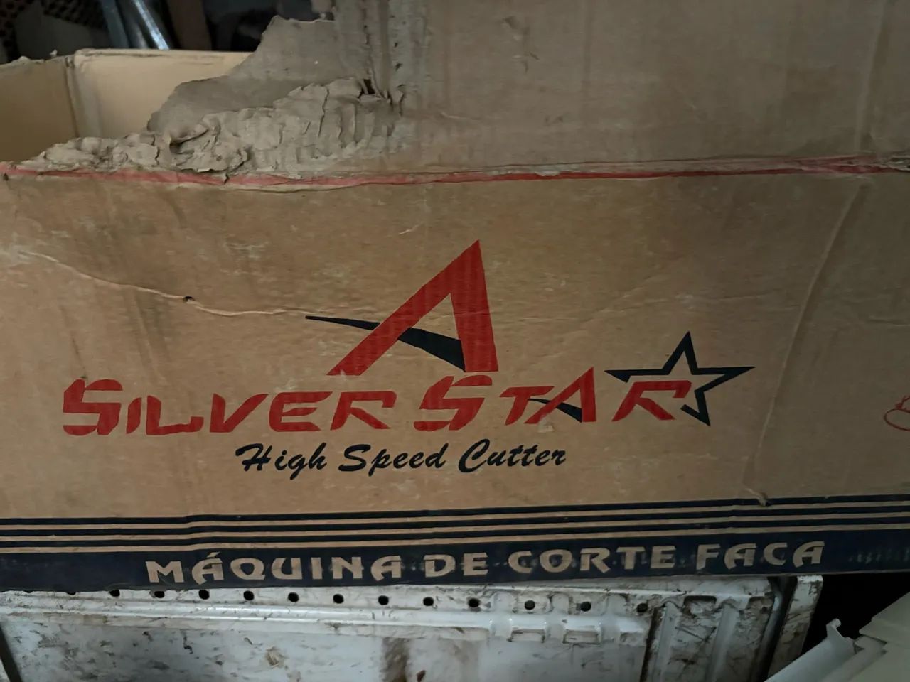 Máquina de corte faca 