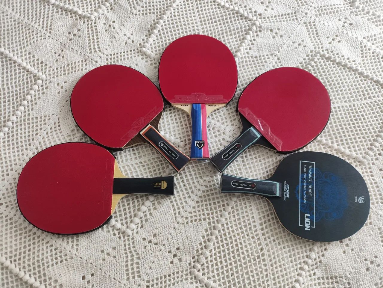 Raquete profissional para TÊNIS DE MESA - Foto 4