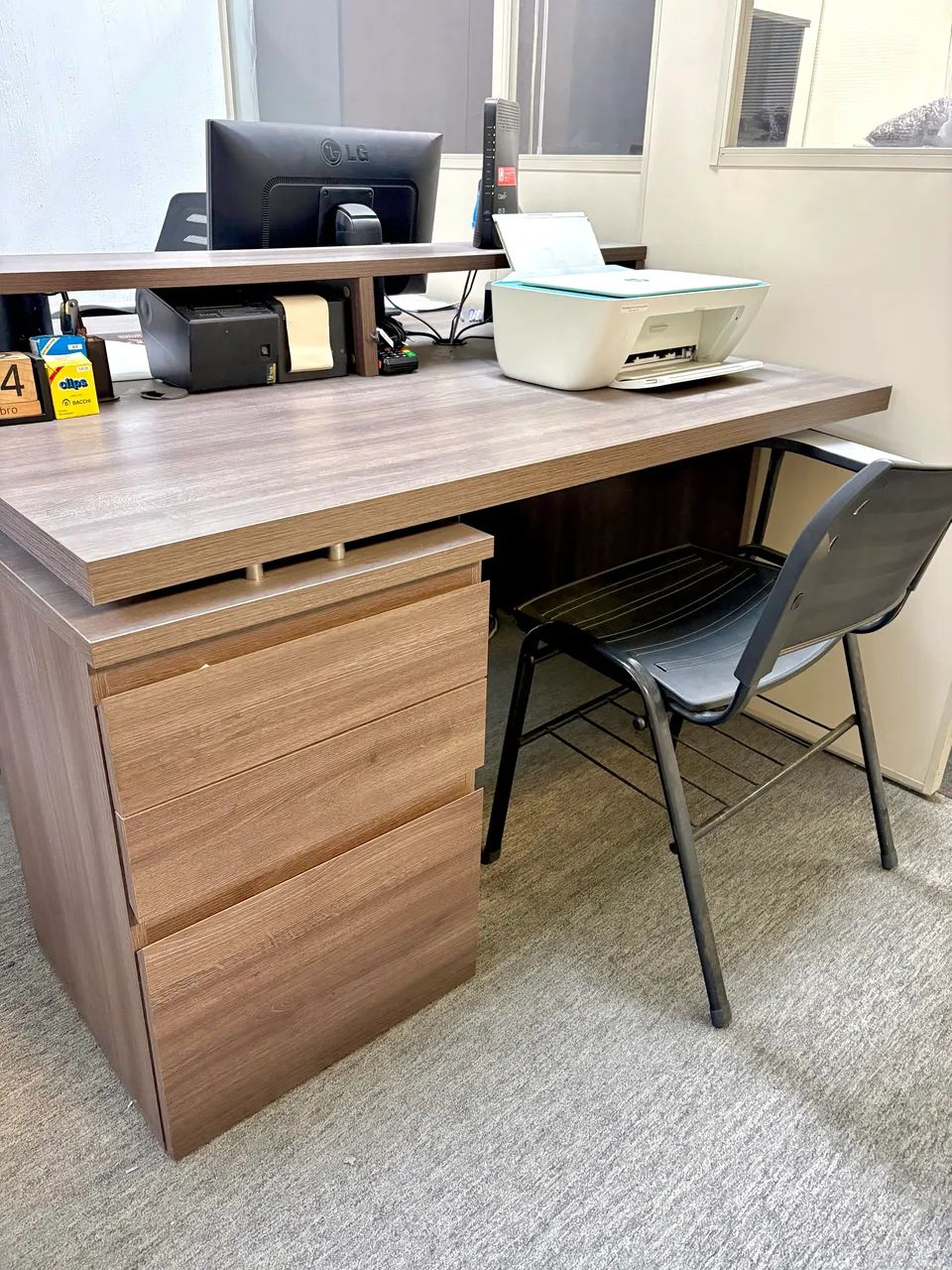 Mesa dupla para escritório  - Foto 4
