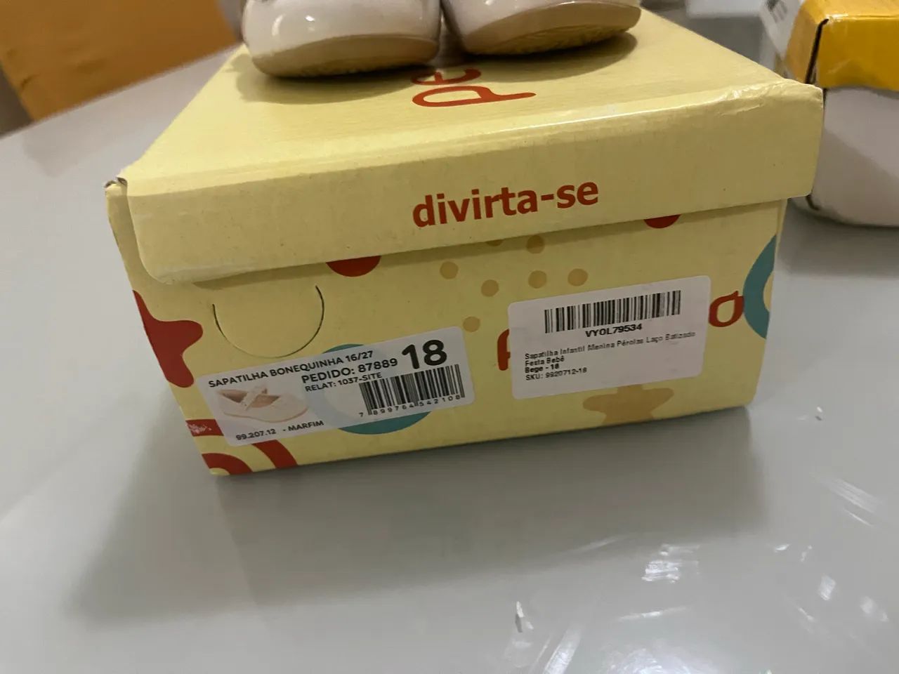 Sapatilha bebê TAM 18 - Foto 2